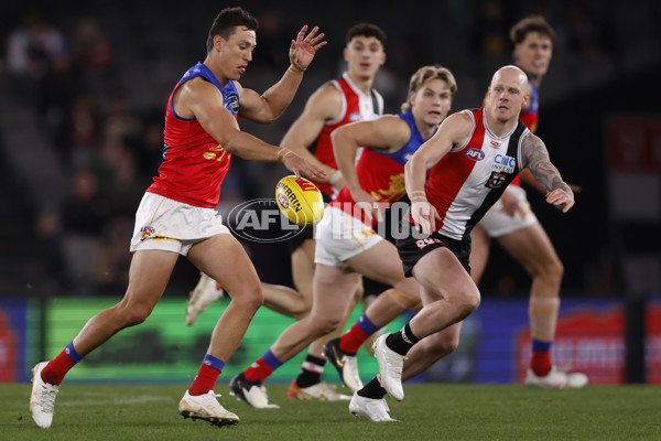 AFL 2024 Round 21 - St Kilda v Brisbane - A-52541149