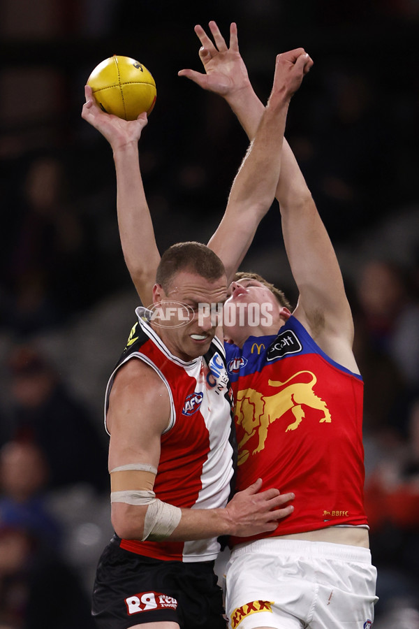 AFL 2024 Round 21 - St Kilda v Brisbane - A-52541150