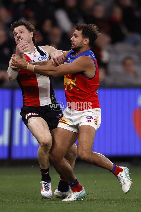 AFL 2024 Round 21 - St Kilda v Brisbane - A-52541167