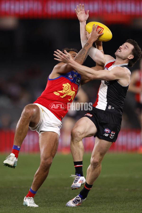 AFL 2024 Round 21 - St Kilda v Brisbane - A-52541187