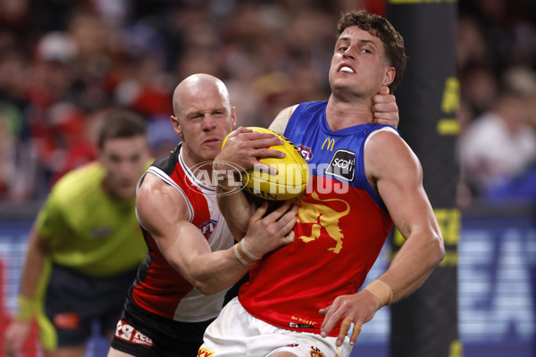 AFL 2024 Round 21 - St Kilda v Brisbane - A-52541190