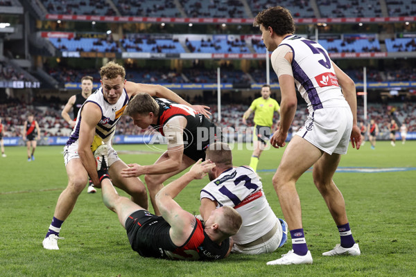 AFL 2024 Round 21 - Essendon v Fremantle - A-52544096