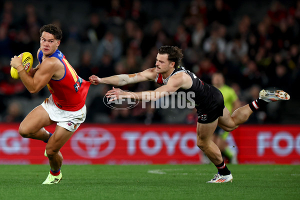 AFL 2024 Round 21 - St Kilda v Brisbane - A-52546320