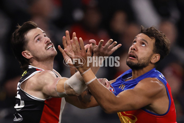 AFL 2024 Round 21 - St Kilda v Brisbane - A-52549261