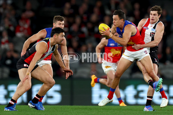 AFL 2024 Round 21 - St Kilda v Brisbane - A-52549285