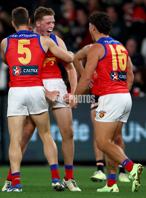 AFL 2024 Round 21 - St Kilda v Brisbane - A-52550239