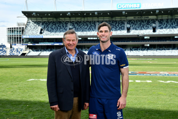 AFL 2024 Media - Tom Hawkins Retirement Announcement - A-52563718