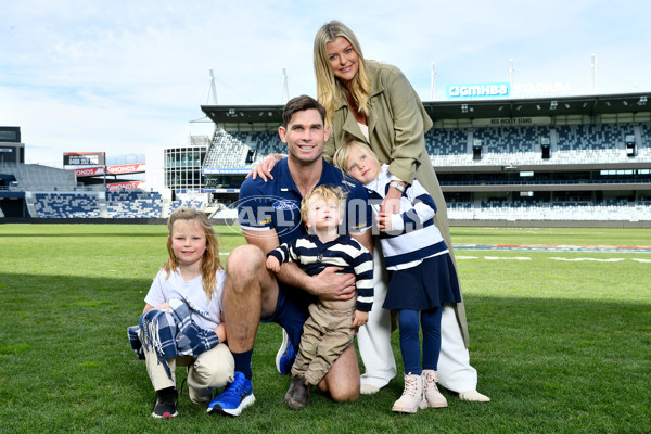 AFL 2024 Media - Tom Hawkins Retirement Announcement - A-52570886