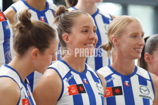 AFLW 2024 Media - North Melbourne Team Photo Day - A-52583901