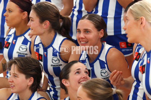 AFLW 2024 Media - North Melbourne Team Photo Day - A-52583906