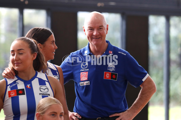 AFLW 2024 Media - North Melbourne Team Photo Day - A-52583907