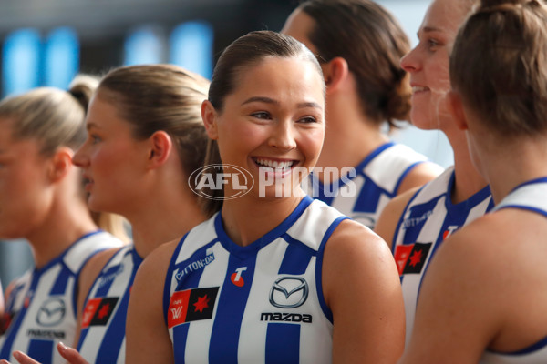 AFLW 2024 Media - North Melbourne Team Photo Day - A-52583908