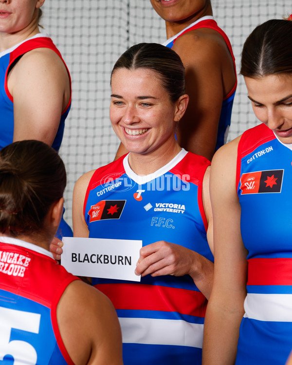 AFLW 2024 Media - Western Bulldogs Team Photo Day - A-52607715