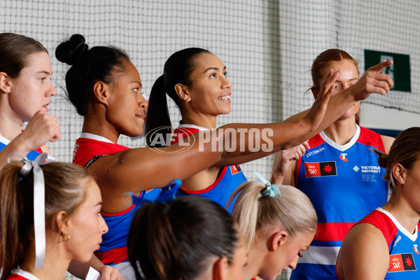 AFLW 2024 Media - Western Bulldogs Team Photo Day - A-52613355