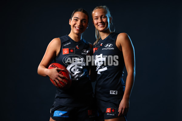 AFLW 2024 Portraits - Carlton - A-52618923