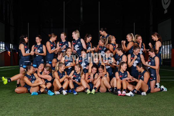 AFLW 2024 Media - Carlton Team Photo Day - A-52622717
