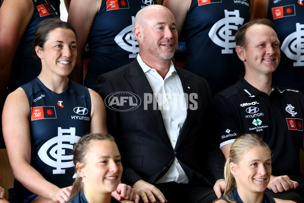 AFLW 2024 Media - Carlton Team Photo Day - A-52622742