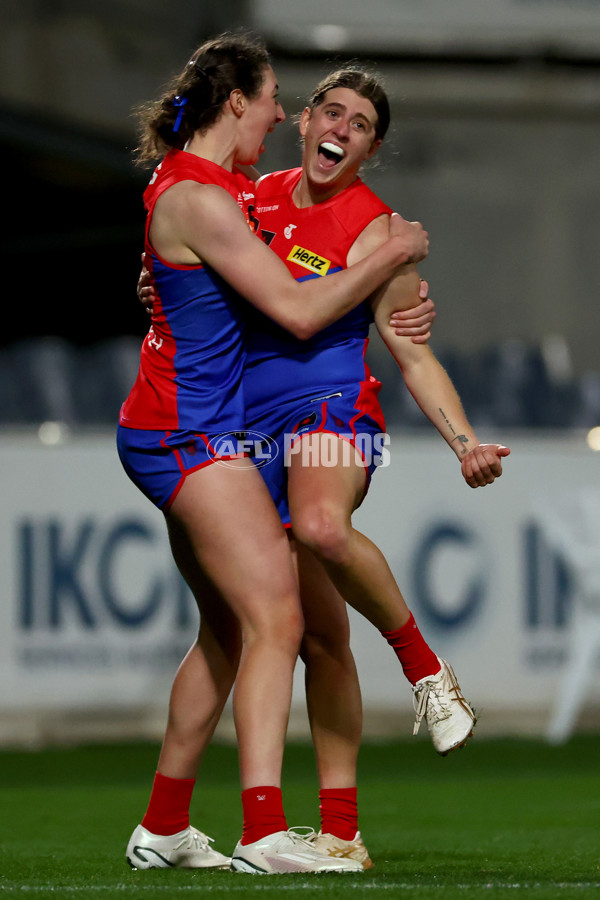 AFLW 2024 Match Simulation - Carlton v Melbourne - A-52622774