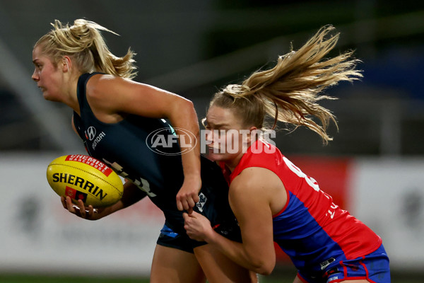 AFLW 2024 Match Simulation - Carlton v Melbourne - A-52622799