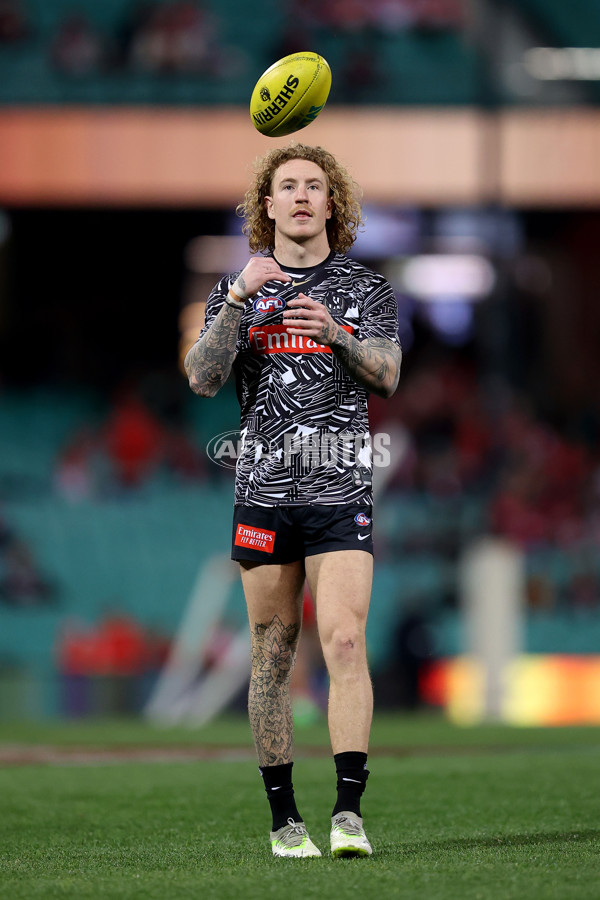 AFL 2024 Round 22 - Sydney v Collingwood - A-52622807