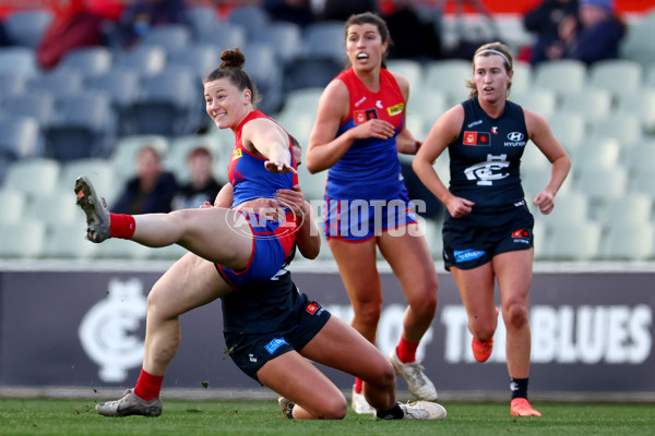AFLW 2024 Match Simulation - Carlton v Melbourne - A-52623638