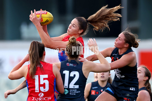 AFLW 2024 Match Simulation - Carlton v Melbourne - A-52623641