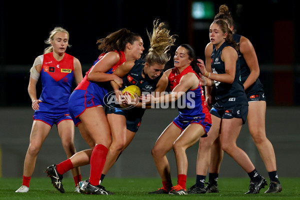 AFLW 2024 Match Simulation - Carlton v Melbourne - A-52623679