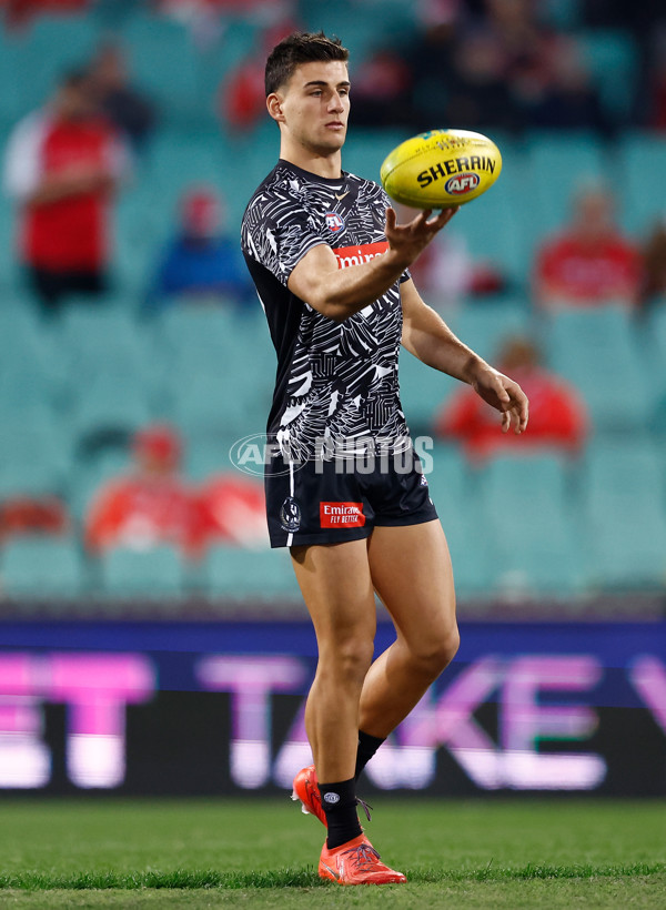 AFL 2024 Round 22 - Sydney v Collingwood - A-52623709