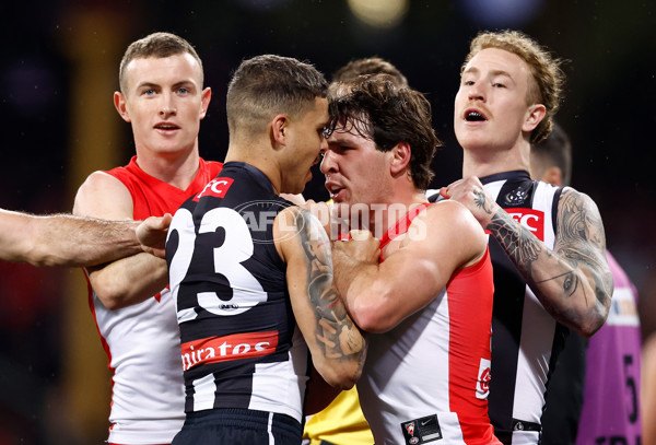 AFL 2024 Round 22 - Sydney v Collingwood - A-52625980