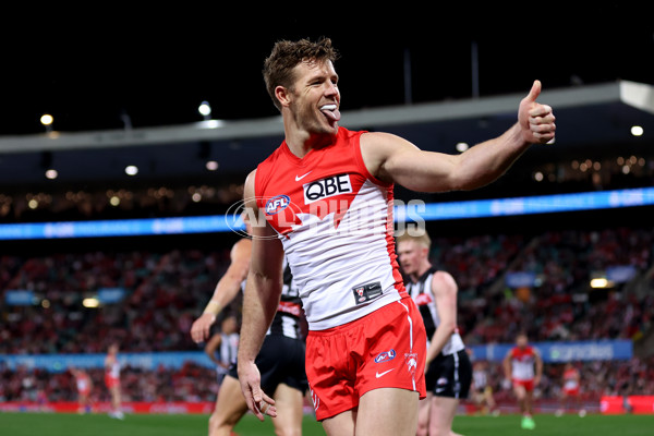 AFL 2024 Round 22 - Sydney v Collingwood - A-52625991