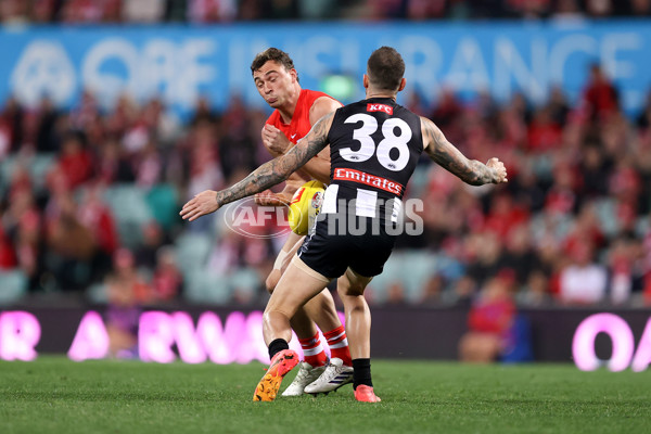 AFL 2024 Round 22 - Sydney v Collingwood - A-52626463