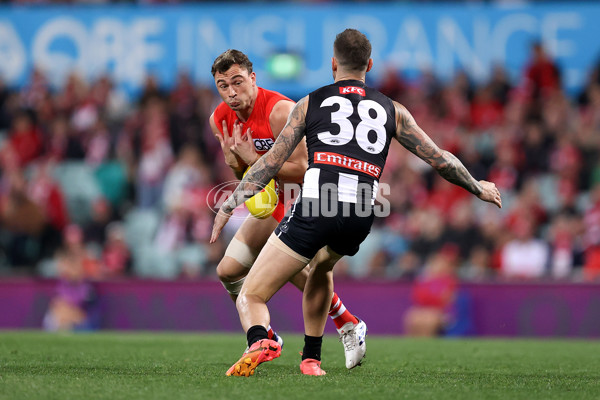 AFL 2024 Round 22 - Sydney v Collingwood - A-52626464