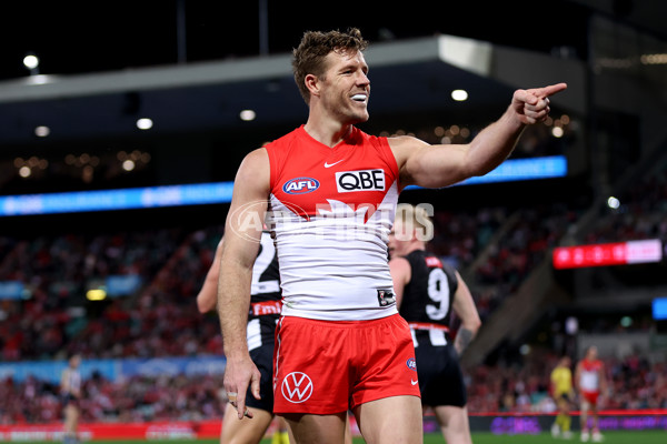 AFL 2024 Round 22 - Sydney v Collingwood - A-52626480