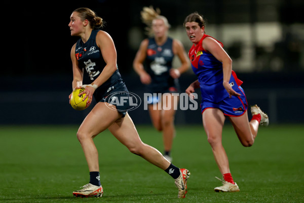 AFLW 2024 Match Simulation - Carlton v Melbourne - A-52626494