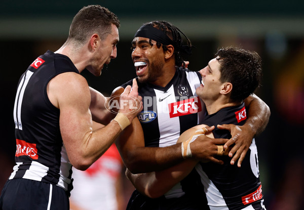 AFL 2024 Round 22 - Sydney v Collingwood - A-52626496