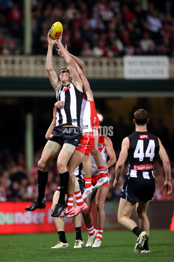AFL 2024 Round 22 - Sydney v Collingwood - A-52626498