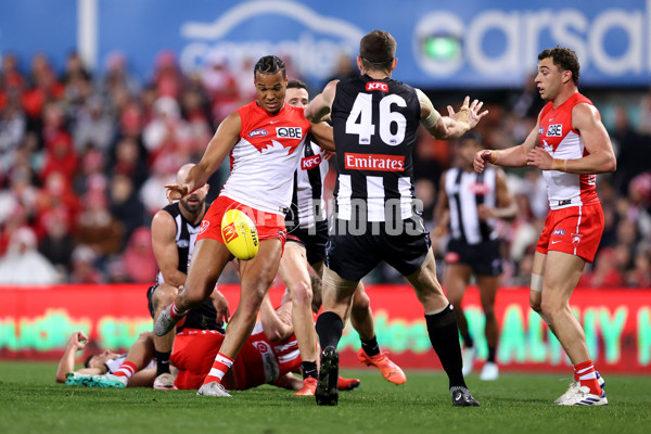 AFL 2024 Round 22 - Sydney v Collingwood - A-52626499