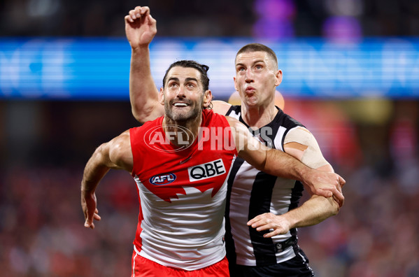 AFL 2024 Round 22 - Sydney v Collingwood - A-52626510