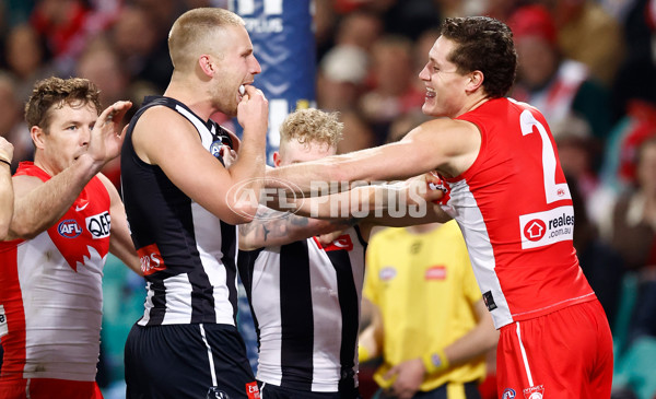 AFL 2024 Round 22 - Sydney v Collingwood - A-52626522