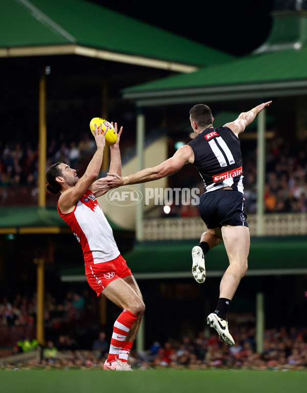 AFL 2024 Round 22 - Sydney v Collingwood - A-52626539