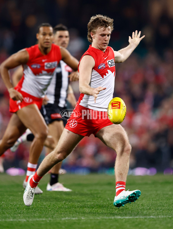 AFL 2024 Round 22 - Sydney v Collingwood - A-52628379