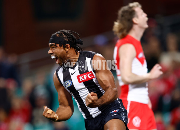 AFL 2024 Round 22 - Sydney v Collingwood - A-52628380