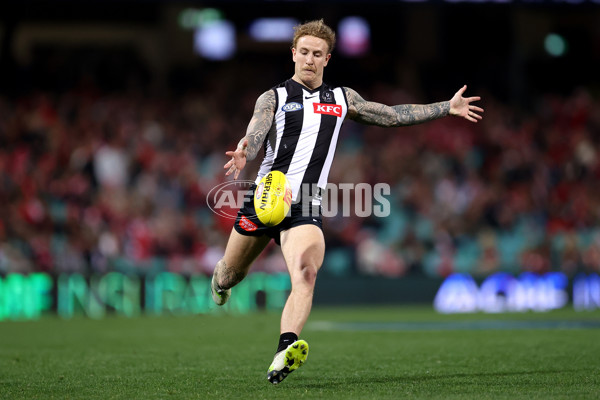 AFL 2024 Round 22 - Sydney v Collingwood - A-52628410