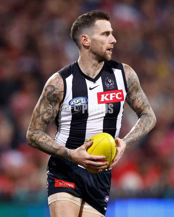 AFL 2024 Round 22 - Sydney v Collingwood - A-52628424