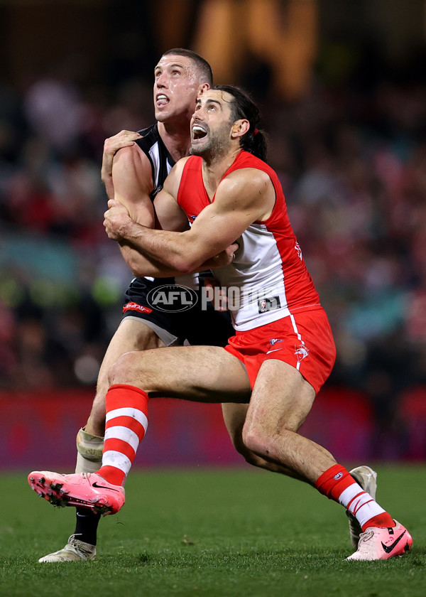 AFL 2024 Round 22 - Sydney v Collingwood - A-52628437
