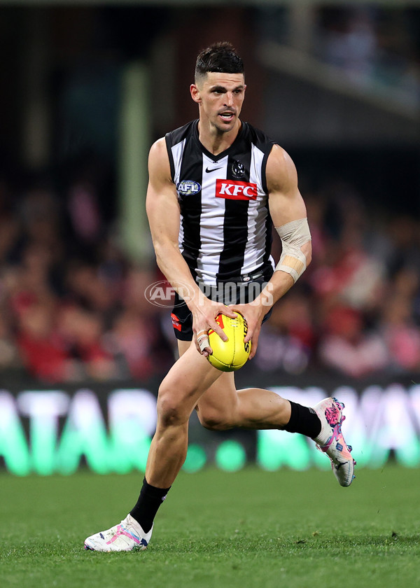 AFL 2024 Round 22 - Sydney v Collingwood - A-52629182