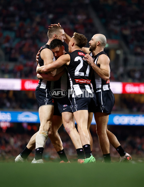 AFL 2024 Round 22 - Sydney v Collingwood - A-52629256