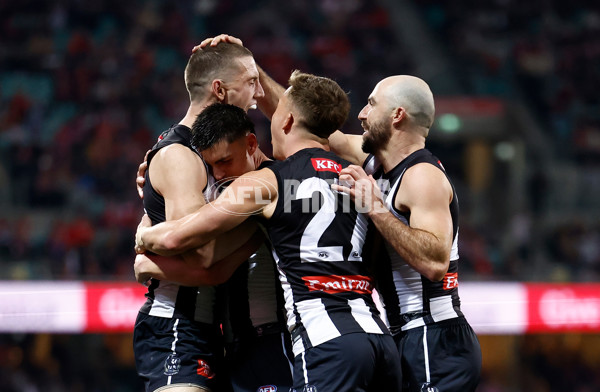 AFL 2024 Round 22 - Sydney v Collingwood - A-52630999