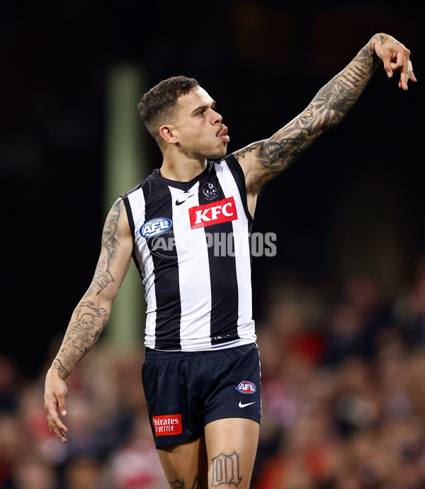 AFL 2024 Round 22 - Sydney v Collingwood - A-52631010