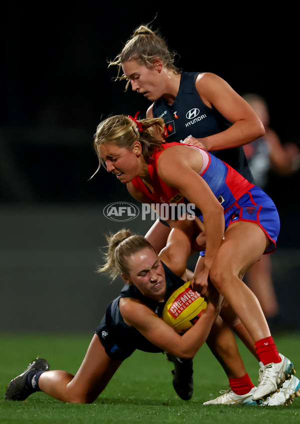 AFLW 2024 Match Simulation - Carlton v Melbourne - A-52631513